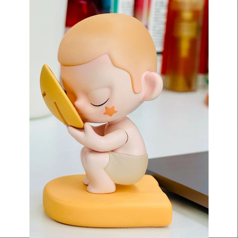 KUBO Emotional Paintball Art Toy Figure 2023 Limited Orange