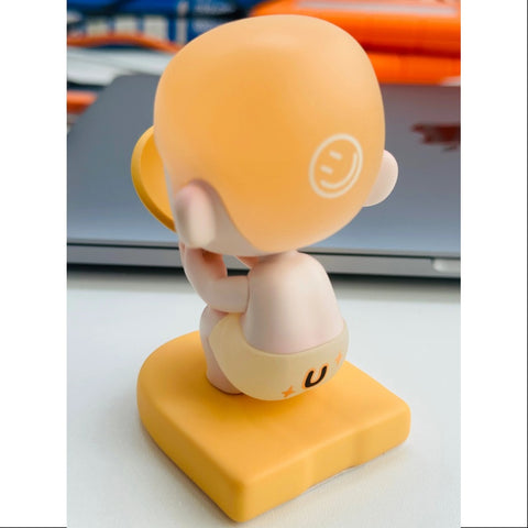 KUBO Emotional Paintball Art Toy Figure 2023 Limited Orange