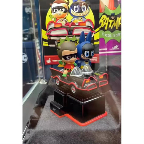 Labubu The Monsters Batman Labubu & Robin YAYA Rocking Car Labubu The Monsters Batman Labubu & Robin YAYA Rocking Car