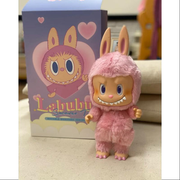 POP MART LABUBU SOYMILK ラブブピンク 紫