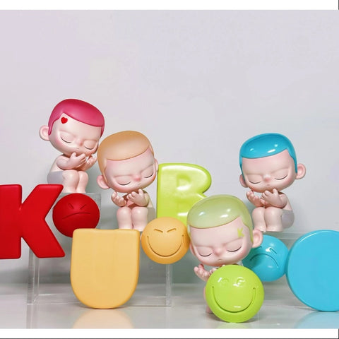 KUBO Emotional Paintball Set Of 4PCS Art Toy Figure 2023 Limited