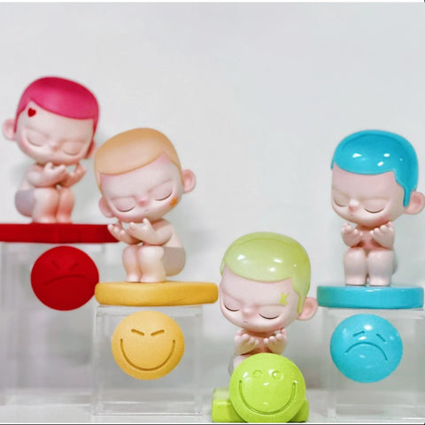 KUBO Emotional Paintball Set Of 4PCS Art Toy Figure 2023 Limited