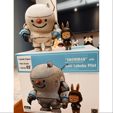 SnowMan アルバム Labo・iDOME・RAYS・ Mania Labubu The Monsters Snowman With Mini Labubu Pilot Ver.2.0