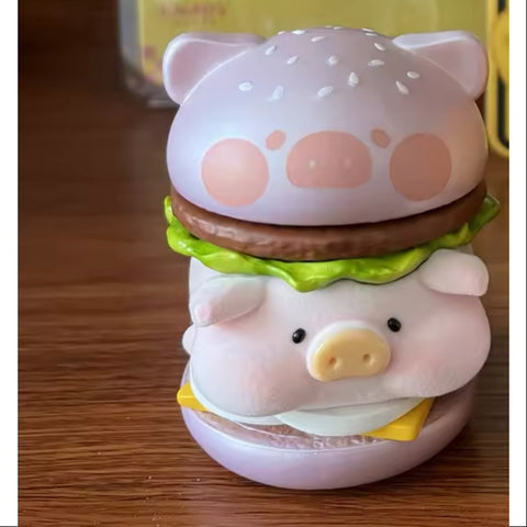 LuLu the Piggy Hamburger Pink 2022 Figurine Limited Edition