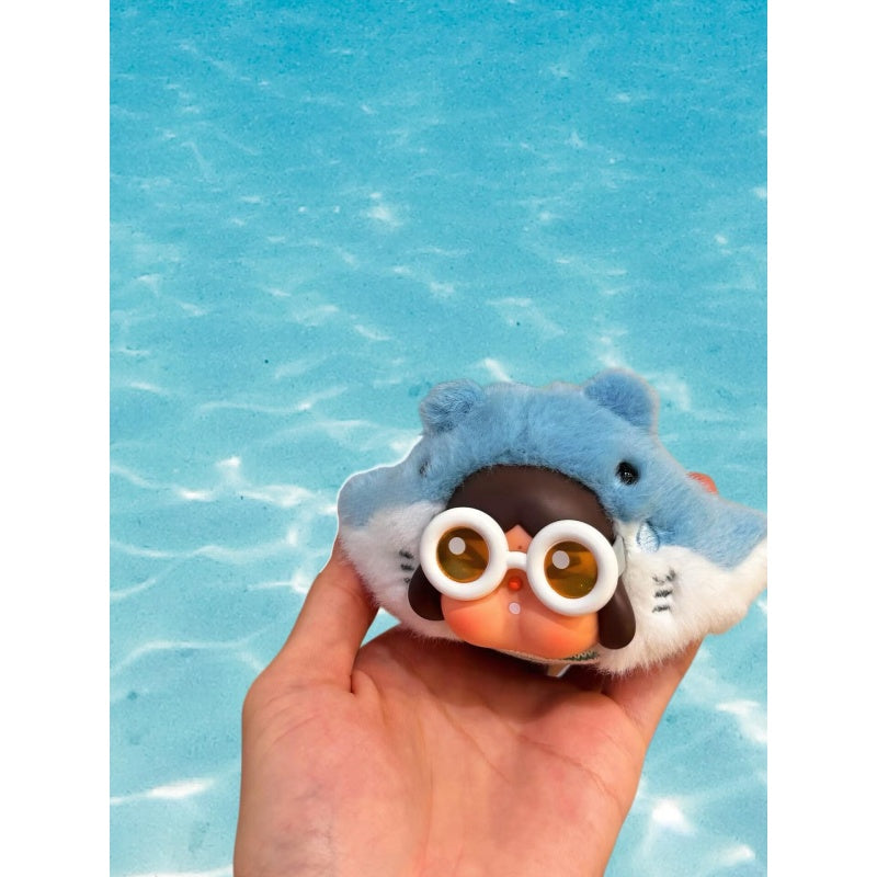 CRYBABY Cry Me an Ocean Vinyl Plush Pendant Blind Box Series: The Manta Ray (Confirmed Style)