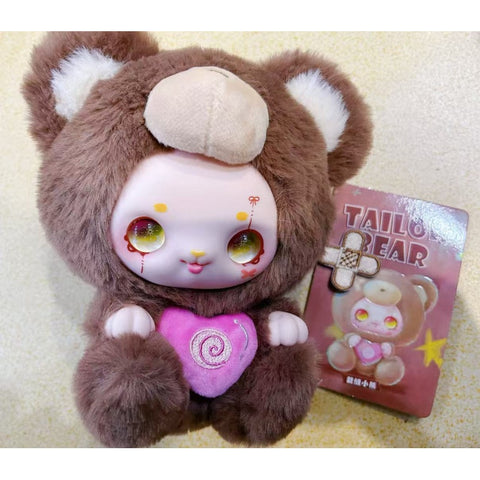 Kimmon Dream Creatures Plush Blind Box Series: Tailor Bear (Confirmed Style)
