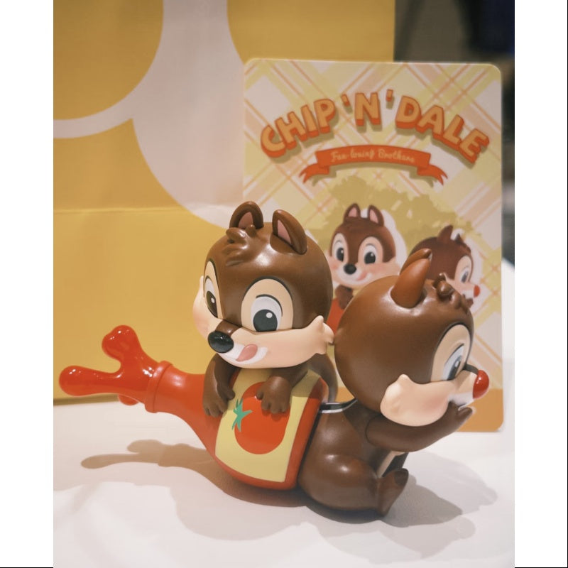 Disney Chip 'N' Dale Fun-loving Brothers Series Squeeze Ketchup