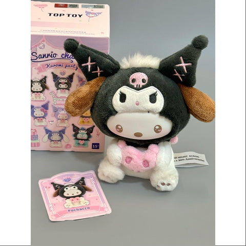 Pochacco Sanrio Characters Kuromi Party Plush Pendant Series Pochacco