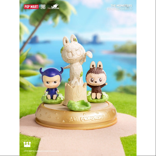 Genuine POP MART Labubu The Monsters Have A Seat Summer Party Series Plush  HOT!!