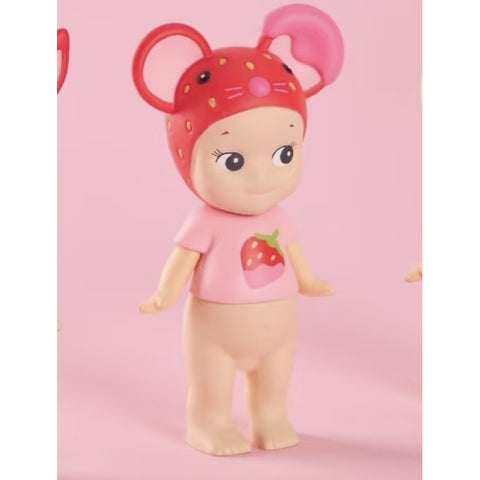 Sonny Angel Strawberry Love Blind Box Series: Mouse (Confirmed Style)