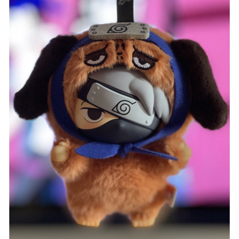 Kakashi Hatake Naruto Shippuden Beast Party Vinyl Plush Pendant Blind Box Series: Kakashi Hatake (Confirmed Style)