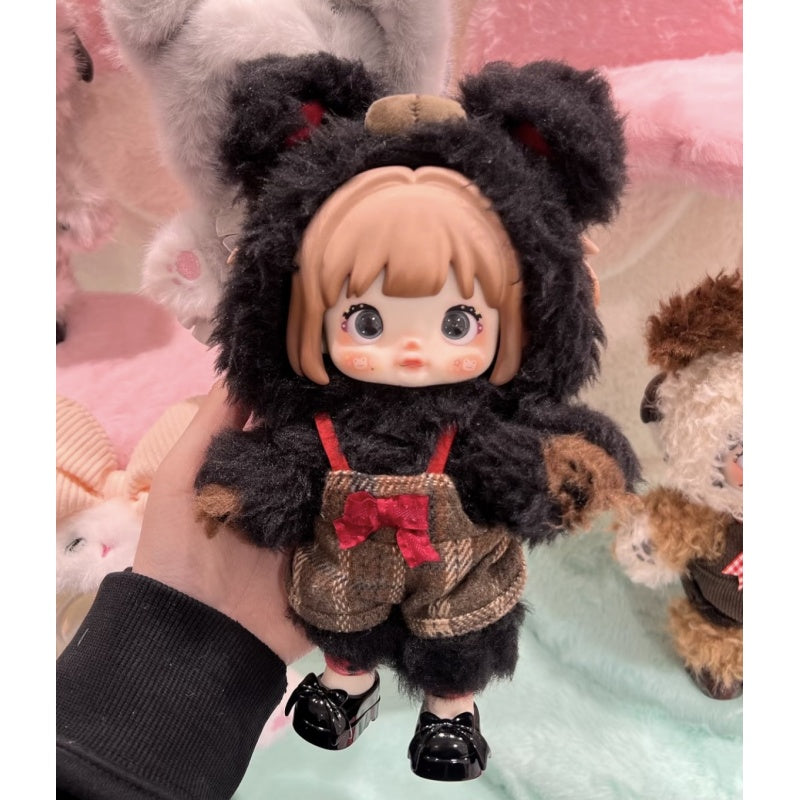 Nommi Forest Kingdom BJD Blind Box Series: Softie Bear (Confirmed Style)