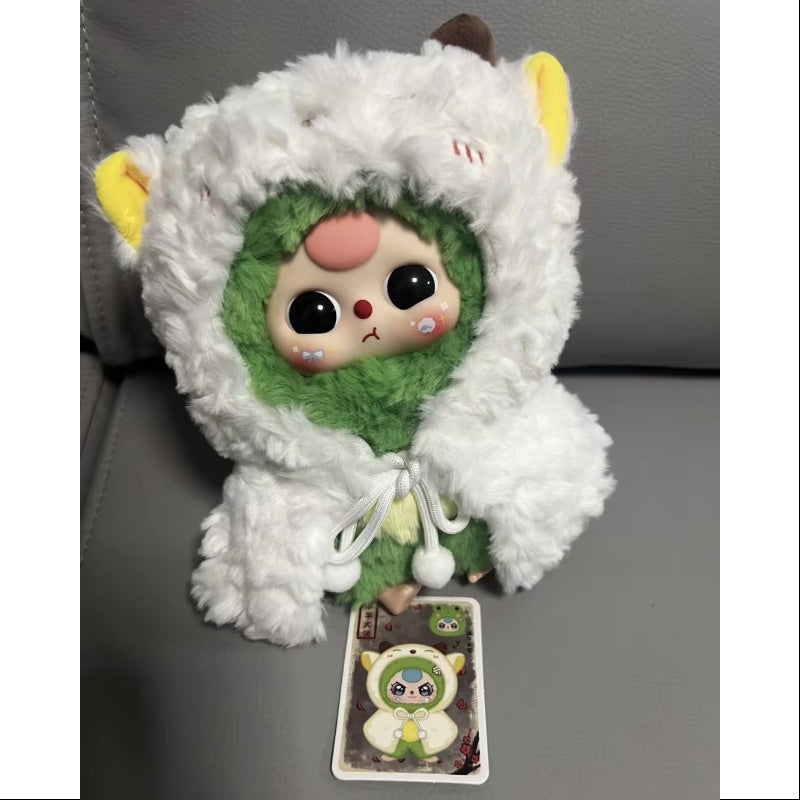 Baby Three I'm Not a Warrior Plush Pendant Series Sheep Warrior