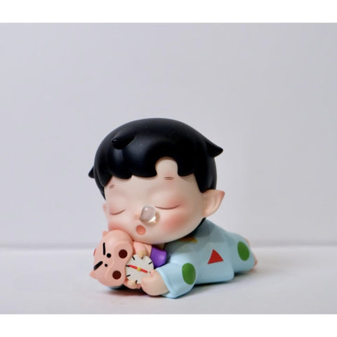 Hacipupu × CRAYON SHINCHAN One Day in Kasukabe Blind Box Series: Whole Set (Opened Box)