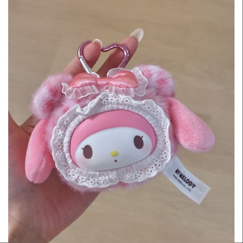 My Melody Sanrio Characters Fluffy Teddy Bear Plush Pendant Series Secret My Melody (1/72)