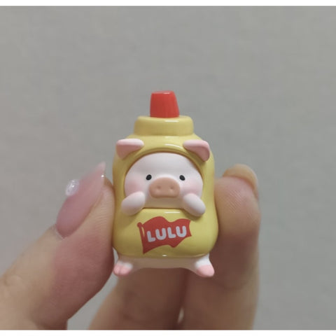 LuLu the Piggy Picnic Party Mini Bean Blind Bag Series: Yellow Mustard (Confirmed Style)