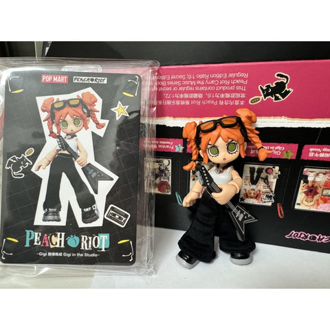 Peach Riot Carry The Music Block Pendant Blind Box Series: Gigi-In the Studio (Confirmed Style)