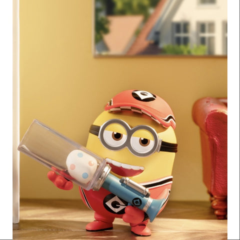 Pop Mart X Minions Illumination's Despicable Me 4 Series Pit Crew Phil