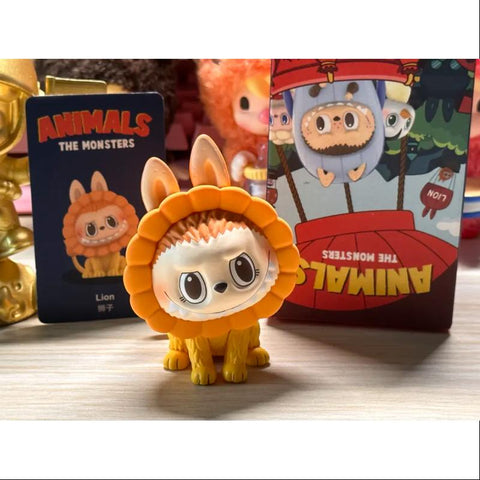 Labubu The Monsters Animals Series Lion