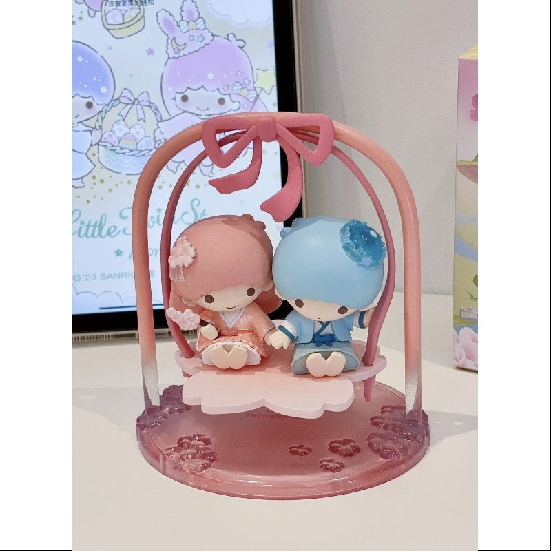Sanrio Characters Rhyme Flower Series Secret Little Twin Star Kiki & Lala (1/72)
