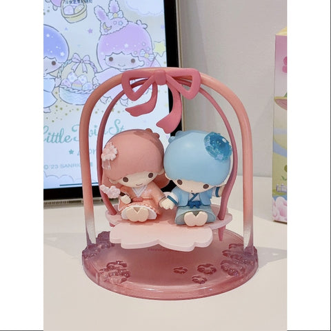 Sanrio Characters Rhyme Flower Series Secret Little Twin Star Kiki & Lala (1/72)
