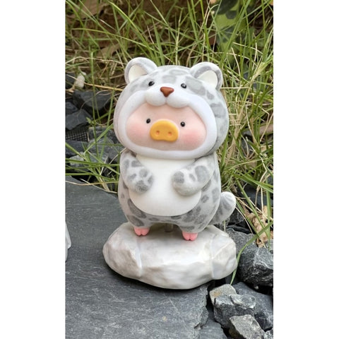 LuLu the Piggy Animal Party 2 Blind Box Series: Snow Leopard (Confirmed Style)