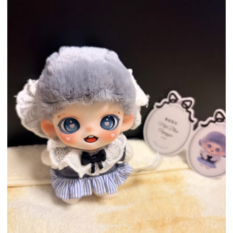Baby Zoraa Tweed Étude Plush Pendant Blind Box Series: Mist Blue Arpeggio (Confirmed Style)