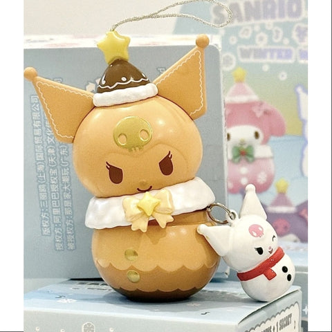 Kuromi Sanrio Characters Winter Water Sound Bell Series Secret Kuromi (1/72)