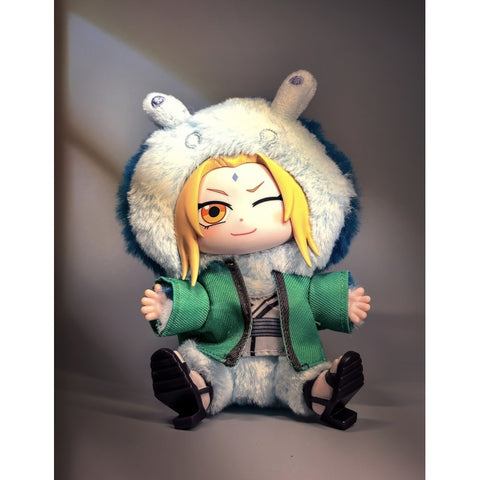 Naruto Shippuden Cute Beast Sitting Party Plush Doll Blind Box Series: Whole Set (Opened Box)
