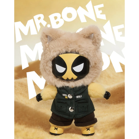 MR.BONE Bone Buddies Plush Blind Box Series: Buzz (Secret, 1/96)