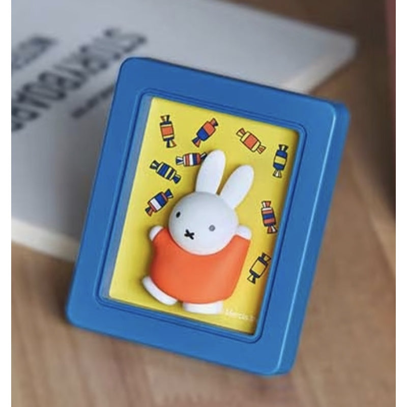 Miffy Frame Stand Blind Box Series: Miffy Candy (Confirmed Style)