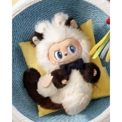Labubu The Monsters Cat Mode On Vinyl Plush Pendant Blind Box Series: Siamese Kitty (Confirmed Style)