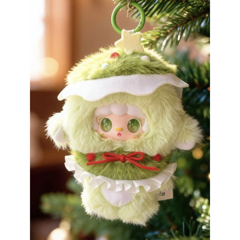 Yooki Jingle Bells Plush Pendant Series: Christmas Tree Lamb (Confirmed Style) | TOYSEZ Data