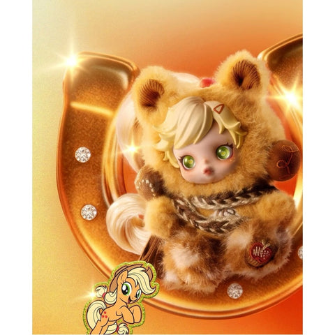 Skullpanda My Little Pony Plush Doll Pendant Blind Box Series: Applejack (Confirmed Style)