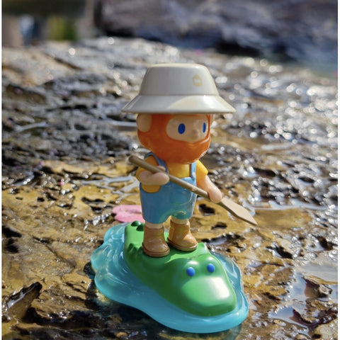FARMER BOB On The Farm Blind Box Series: Crocodile Boat (Confirmed Style)