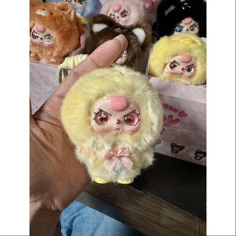 Baby Three Mini Hug Vinyl Plush Pendant Series Chick