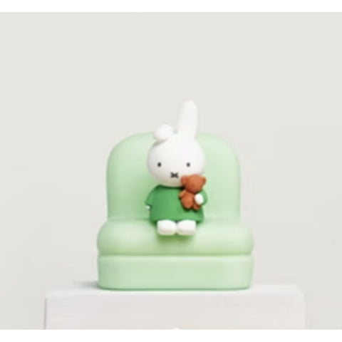 Miffy Sofa Phone Stand Season 2 Blind Box Series: Dan Green Sofa (Confirmed Style)
