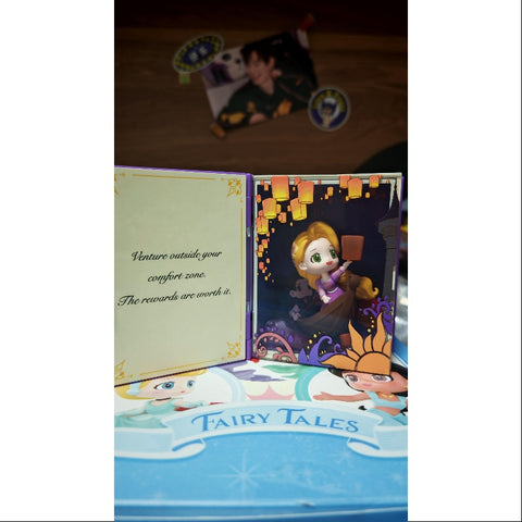 Pop Mart Disney Princess Fairy Tales Series Scene Sets Rapunzel