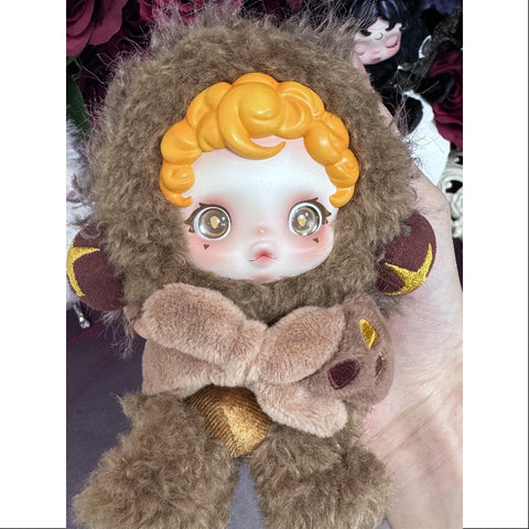 Skullpanda You Found Me Series Plush Doll Pendant Sneaky Chestnut