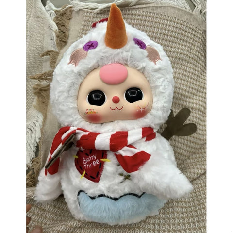 Baby Three 400% Merry Christmas Plush Doll Series Snow man