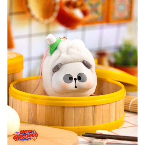 Mr.PA What to Eat Today Plush Blind Box Series: Clingy Baozi (Confirmed Style)