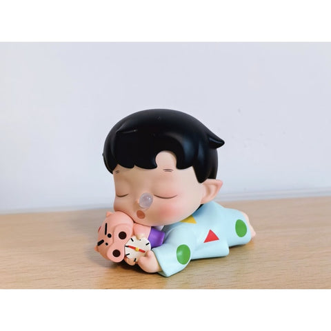 Hacipupu × CRAYON SHINCHAN One Day in Kasukabe Blind Box Series: Wake Up Refreshed (Confirmed Style)