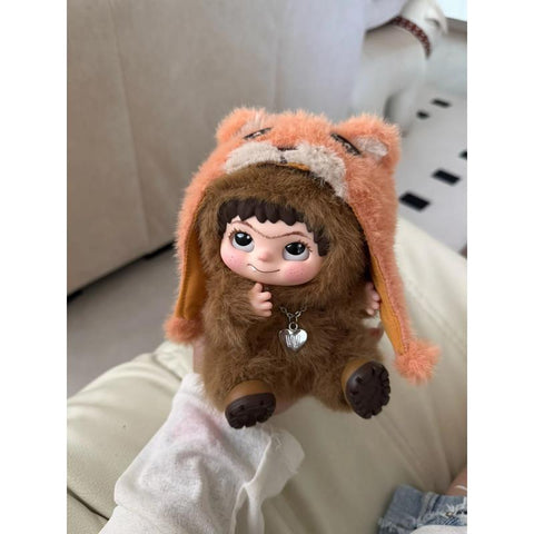 WAKUKU Fuzzy Trendy Fun Party Plush Dolls Series: Play Bear (Confirmed Style) | TOYSEZ Data