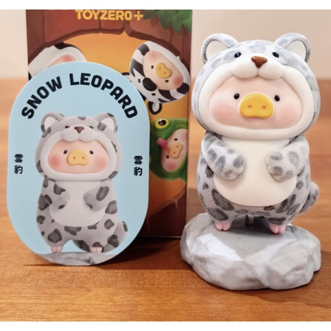 LuLu the Piggy Animal Party 2 Blind Box Series: Snow Leopard (Confirmed Style)