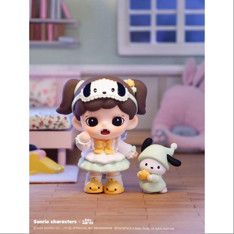 ナインアールはらちゃんコラボジレ　アイボリー Sanrio Characters X Baby Zoraa Having A Good Time Series – TOYSEZ