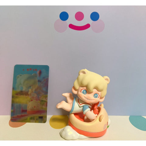 Dudoo Wonderland Blind Box Series: Bear Racer (Confirmed Style)
