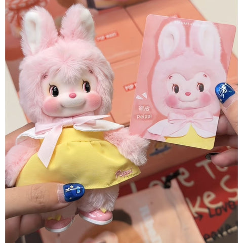 RiboDiary Forest Gathering Day Plush Pendant Blind Box Series: Peippi (Confirmed Style)