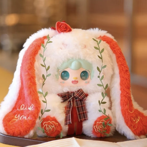 Yooki Bunny's Floral Fragments 400% Plush Series: The Rose Contract (Secret Edition) | TOYSEZ Data