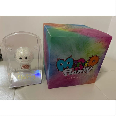 INSTINCTOY Monster Fluffy & Fluffy Set Aurora White LIMITED（GLITTER GID）