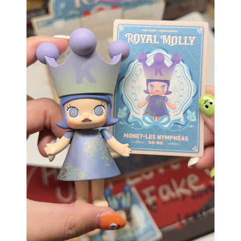MEGA ROYAL MOLLY 100% Blind Box Series 1: Monet-Les Nymphéas (Special) (Confirmed Style)
